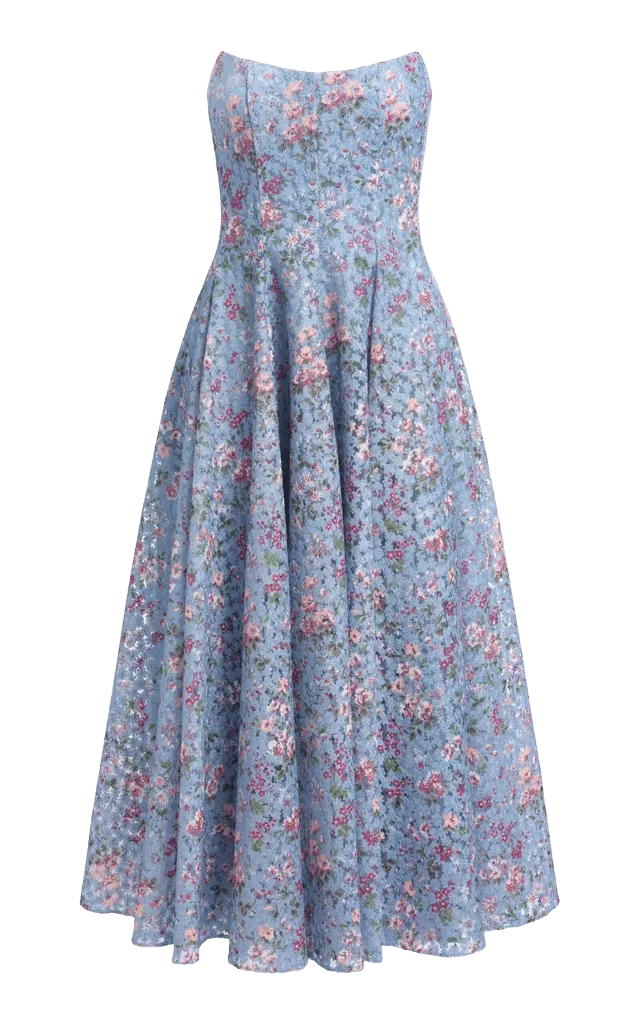 Rousseau Lace Midi Dress