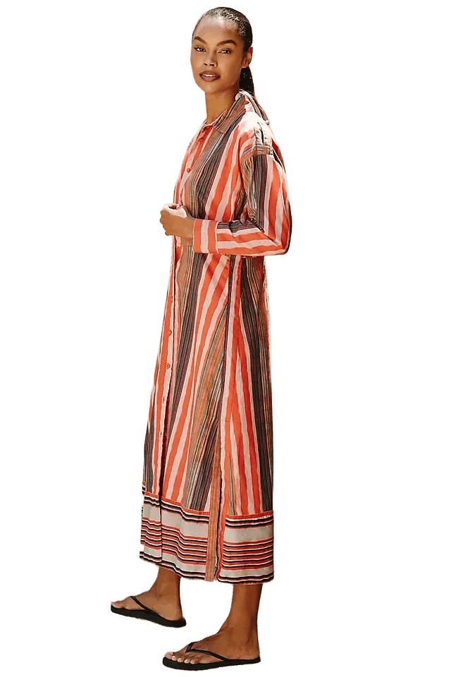 Ro's Garden Jodhpur 100% Cotton Midi Dress