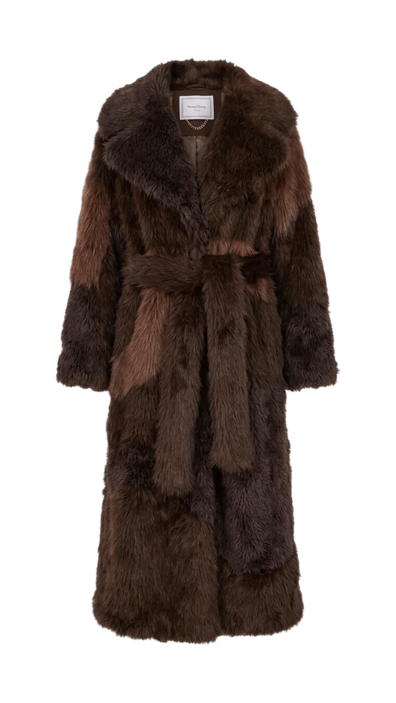 Hustle Faux Fur Coat