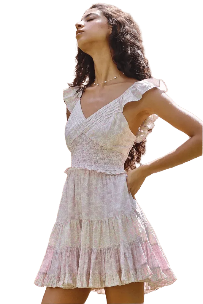 Made With Liberty Fabrics Preseline Mini Dress