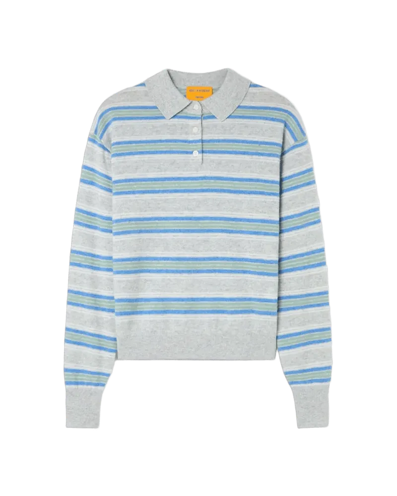 Collegiate Stripe Polo - Stone Combo
