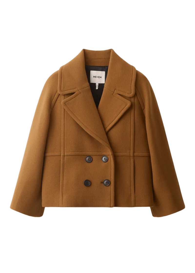 Crop Swing Coat