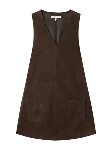 The Safari Tent suede mini dress