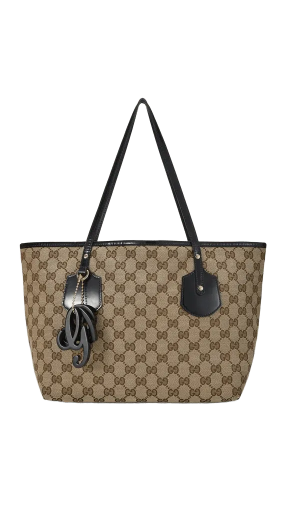 Gucci Canvas Jolie Small Tote Bag
