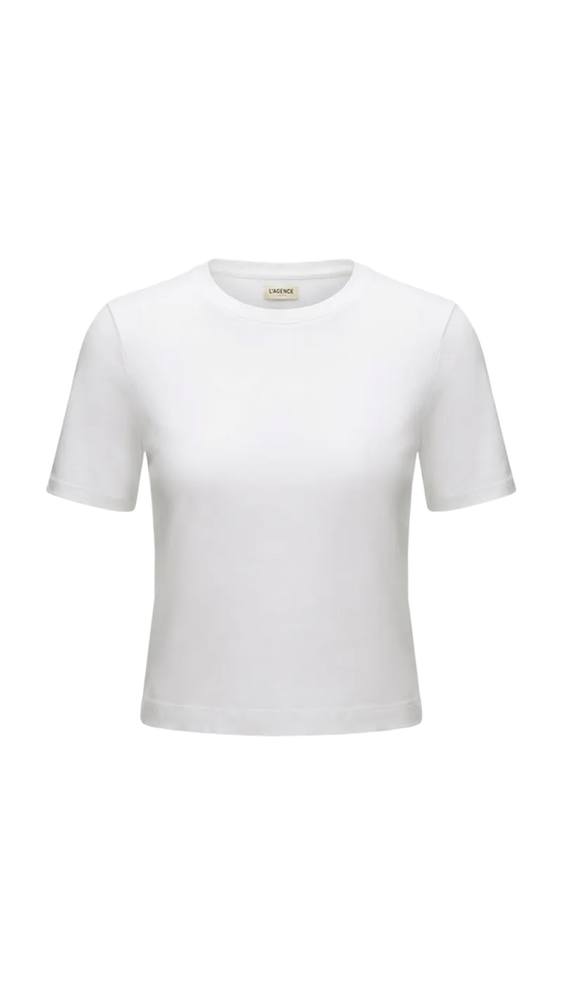 Stormy Short Sleeve Crop Tee