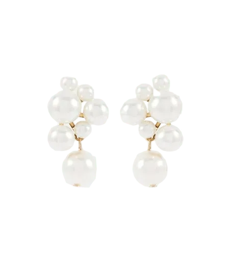 Perlita faux pearl earrings