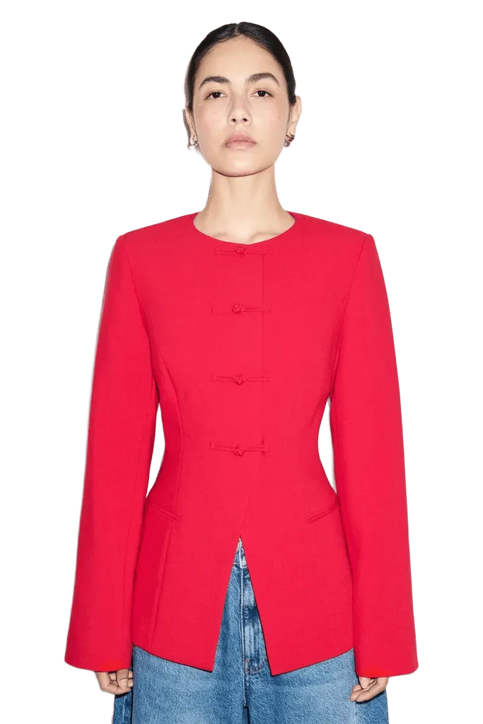 Daphne Waisted Knot Blazer