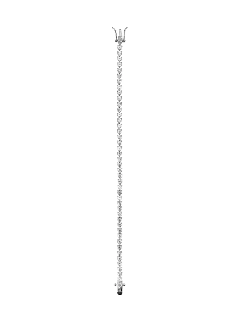 BENNINGTON RIVIÈRE BRACELET IN LAB WHITE SAPPHIRE, STERLING SILVER
