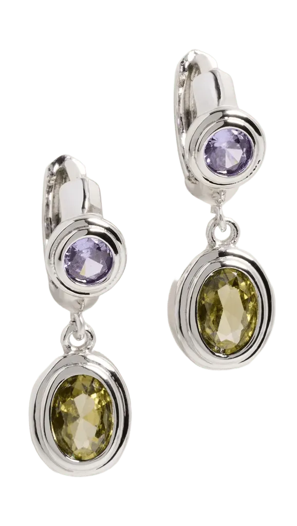 The Antoinette Stone Hoops