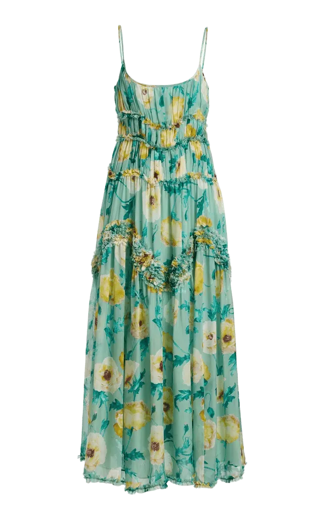 Annabell Silk Midi Dress