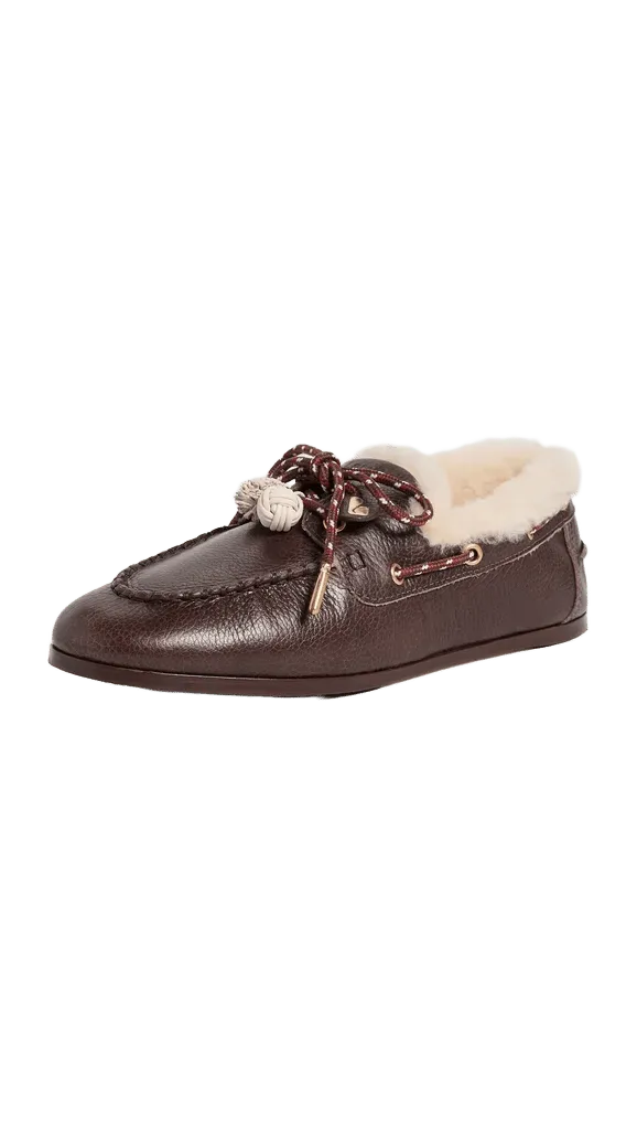 Cyprus Shearling Boat Shoes