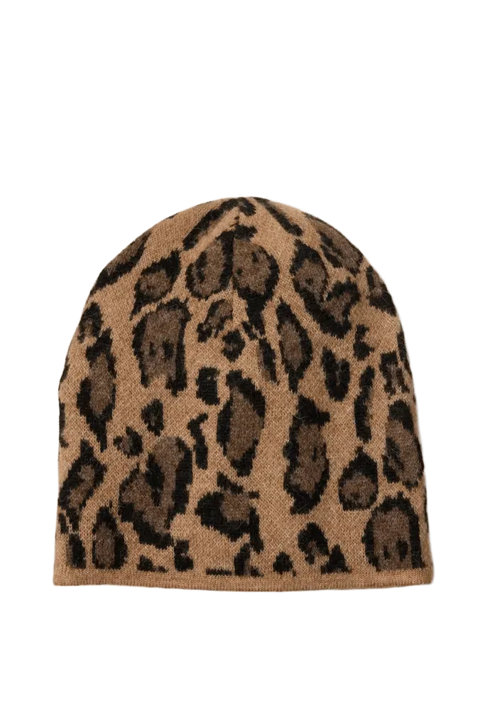 Leopard Beanie