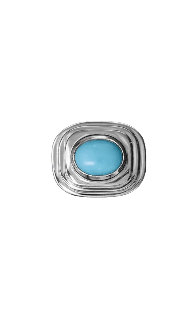 Turquoise Deco Ring