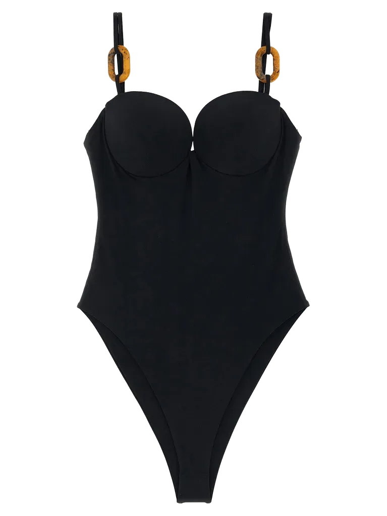 Magda Butrym RE26 One-Piece Swimsuit — Black