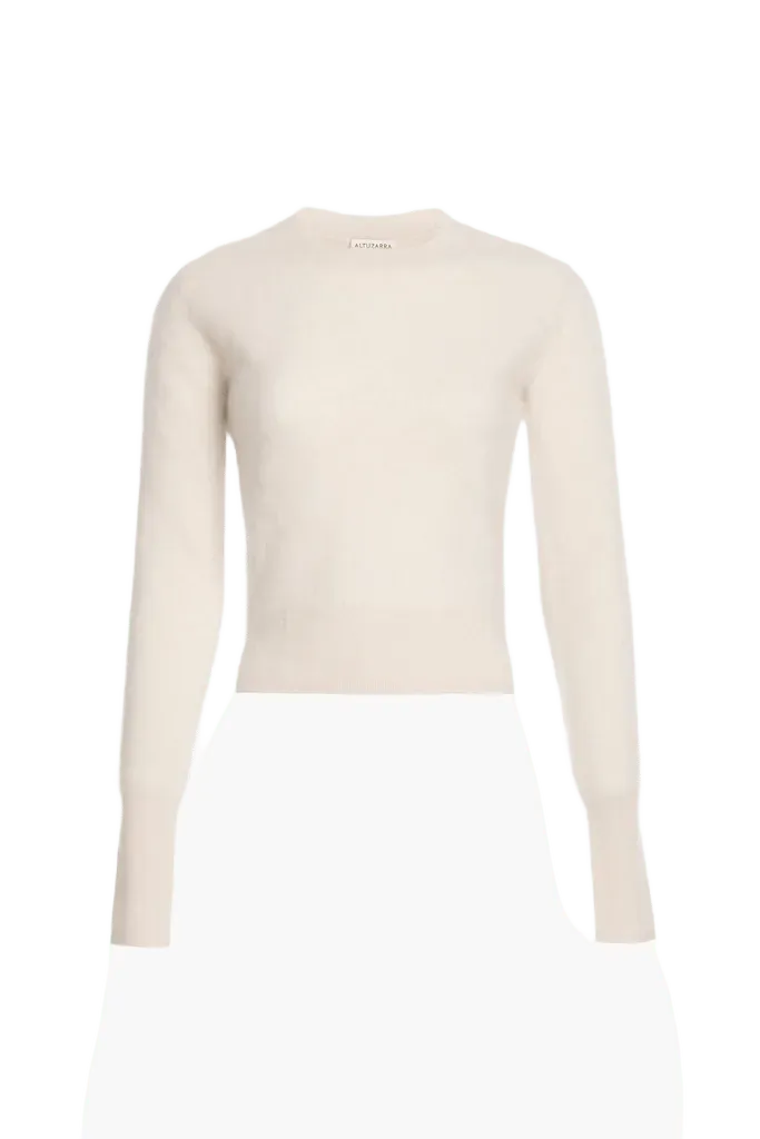 Link Sweater in Akoya Pearl