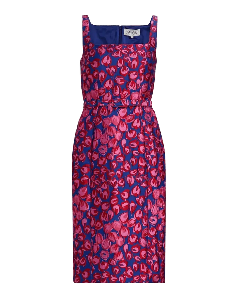 Bora Tulip Jacquard Knee-Length Dress