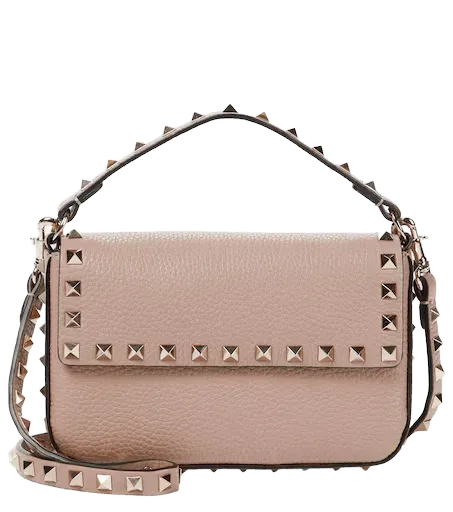 Rockstud Small leather shoulder bag