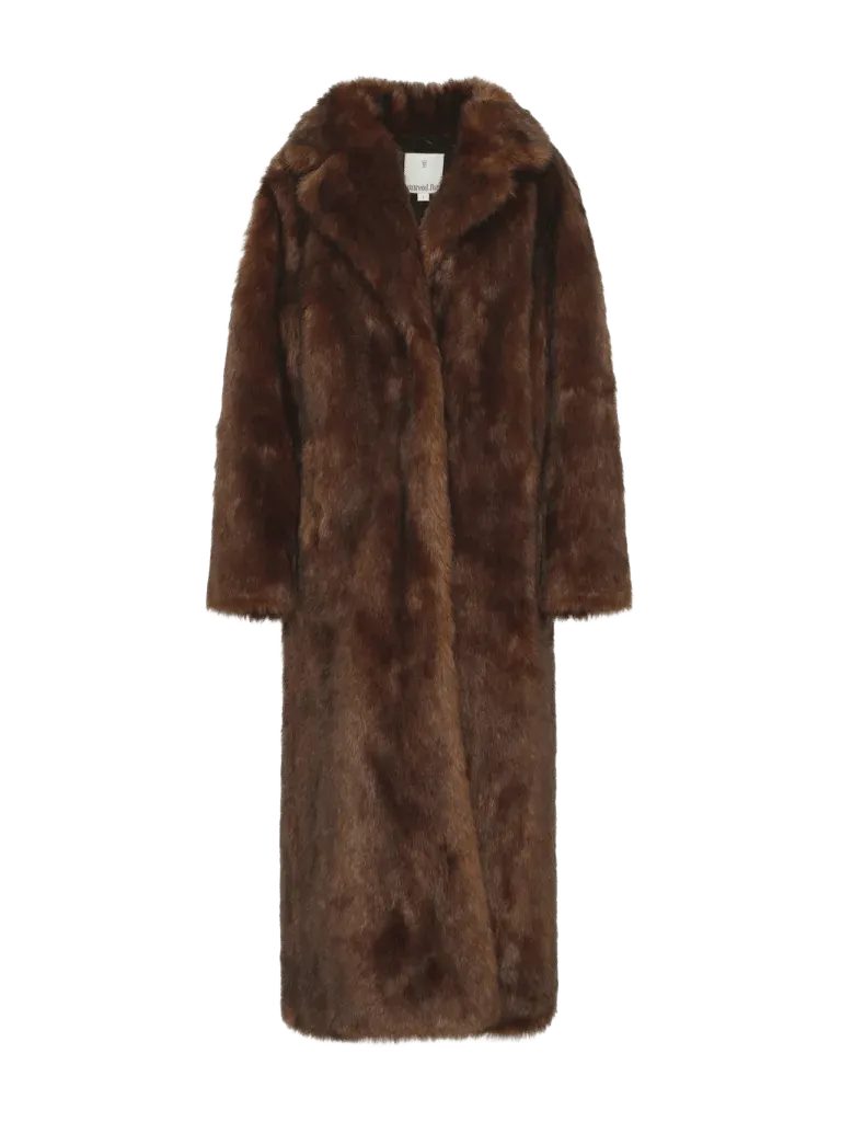 Wunderlust Coat in Chocolate