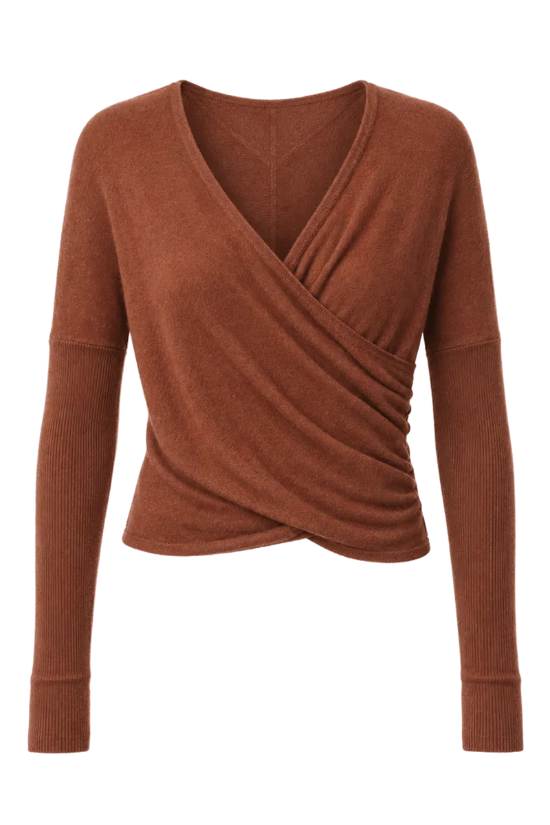 Pilcro 100% Cashmere Twist Sweater