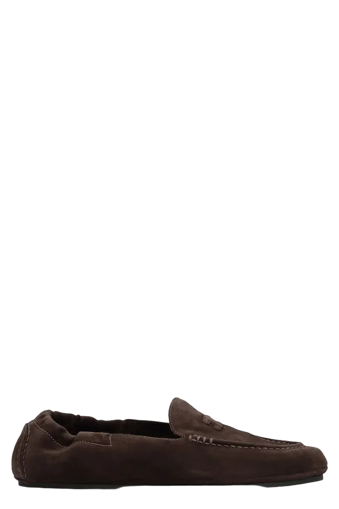 Celine Suede Loafer Loafer — Brown