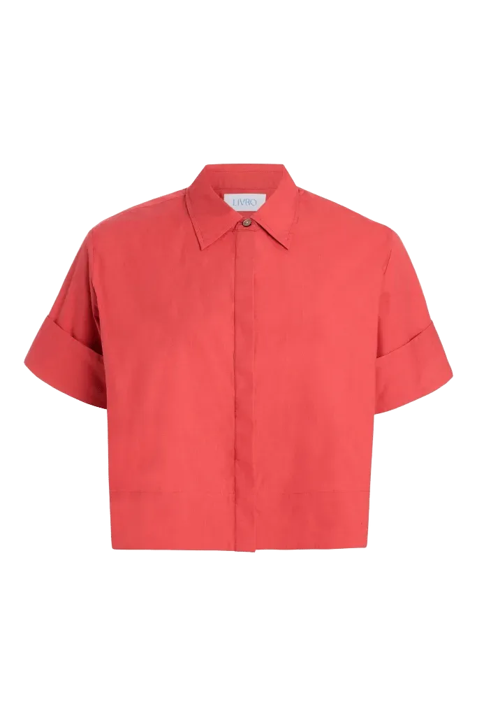 Club Shirt in Cinnabar