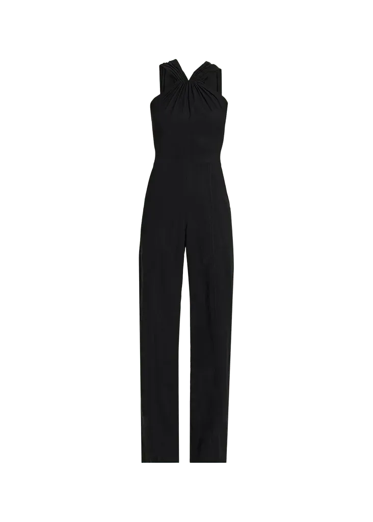 A.L.C. Elouise V-Neck Straight-Leg Jumpsuit