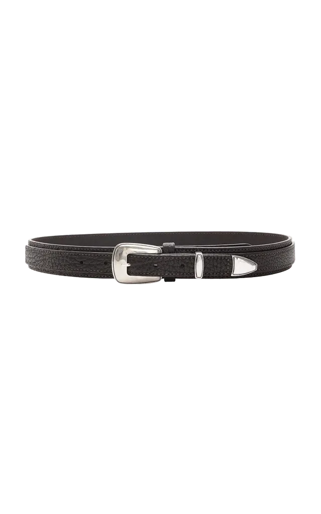 Minimal Western Leather Belt
