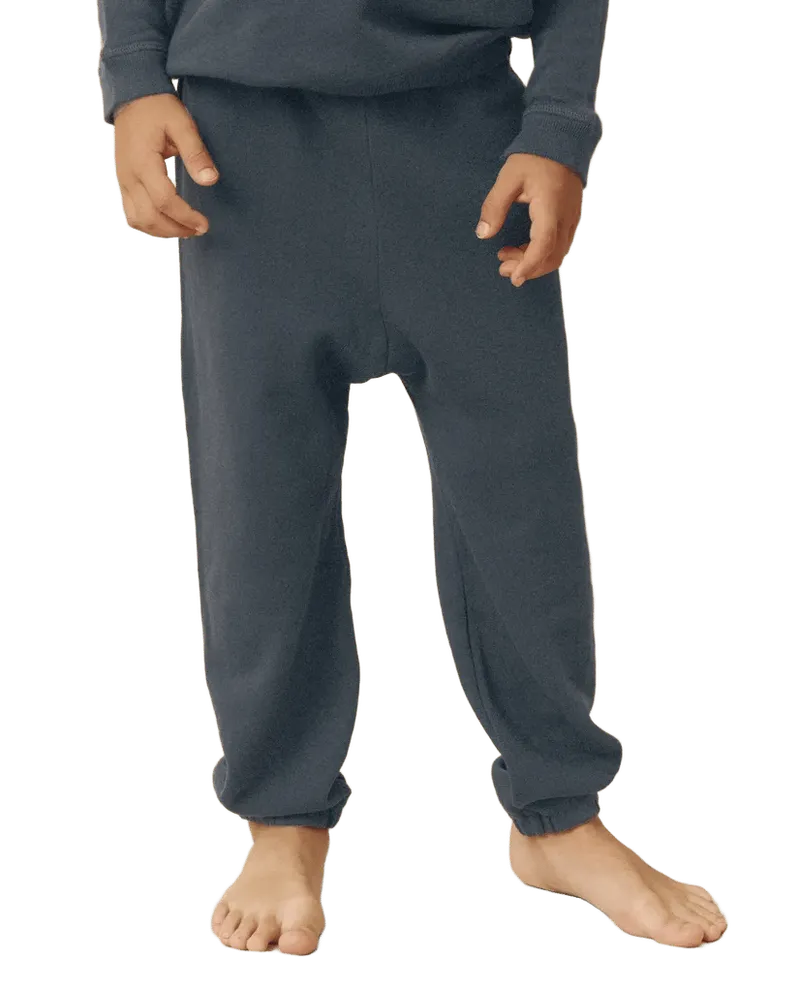 The Little Stadium Sweatpant. Solid -- Washed Navy