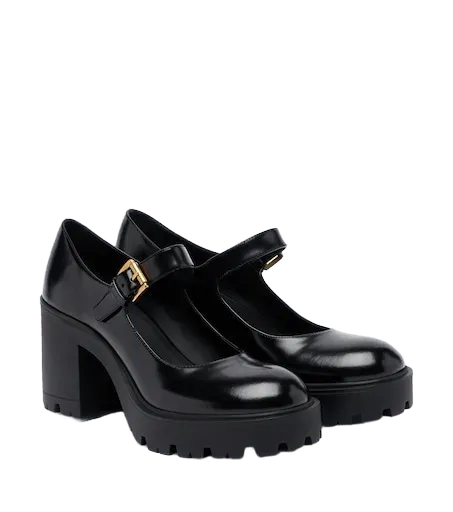 Patent leather Mary Jane pumps