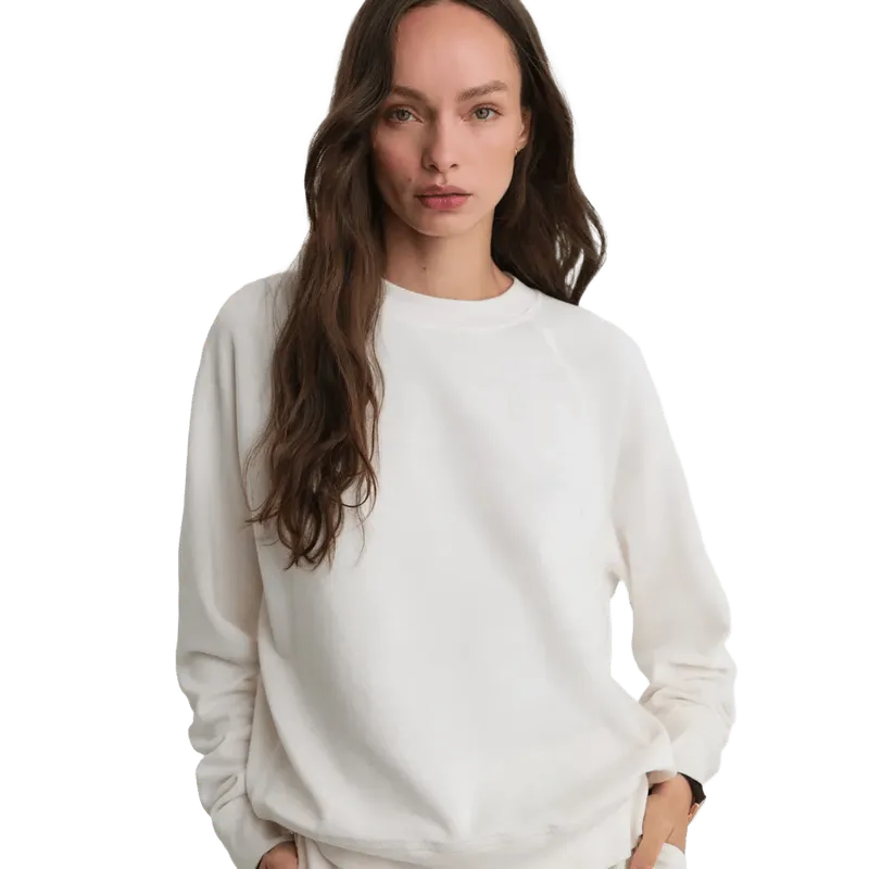 Organic Lightweight Terry Raglan Sweatshirt
