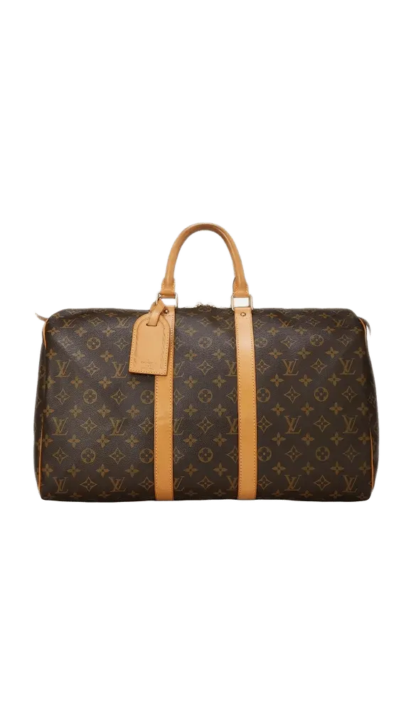 Louis Vuitton Monogram Keepall Duffle Bag 45