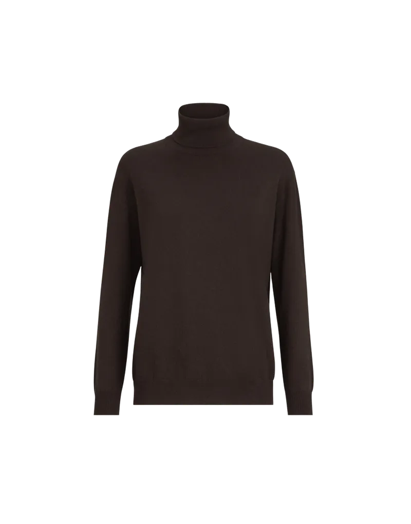 Cashmere turtleneck sweater