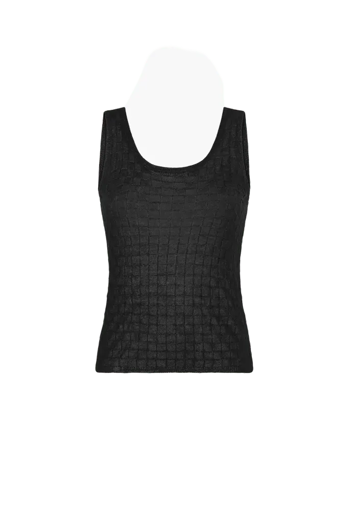 TAKI TANK TOP | BLACK