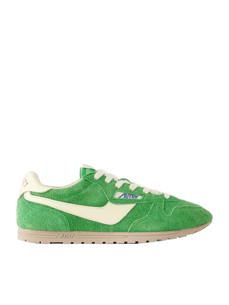 Windspin suede sneakers