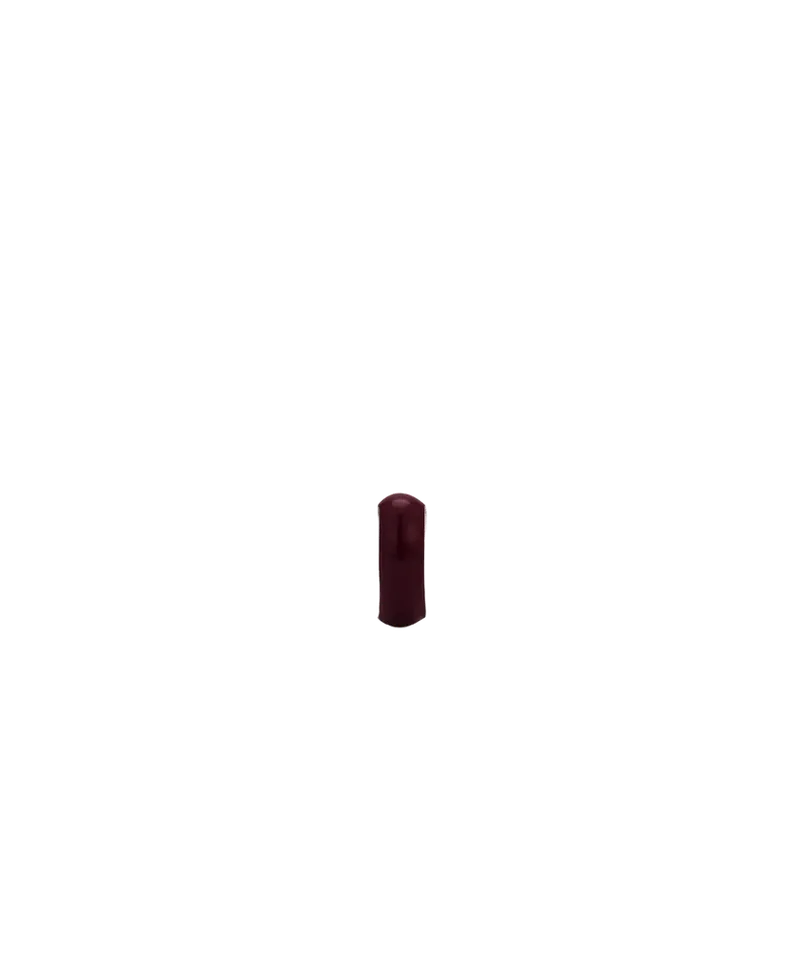 Maroon Enamel Mini Bead