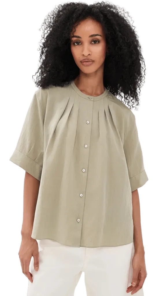A-Line Gathered Shirt