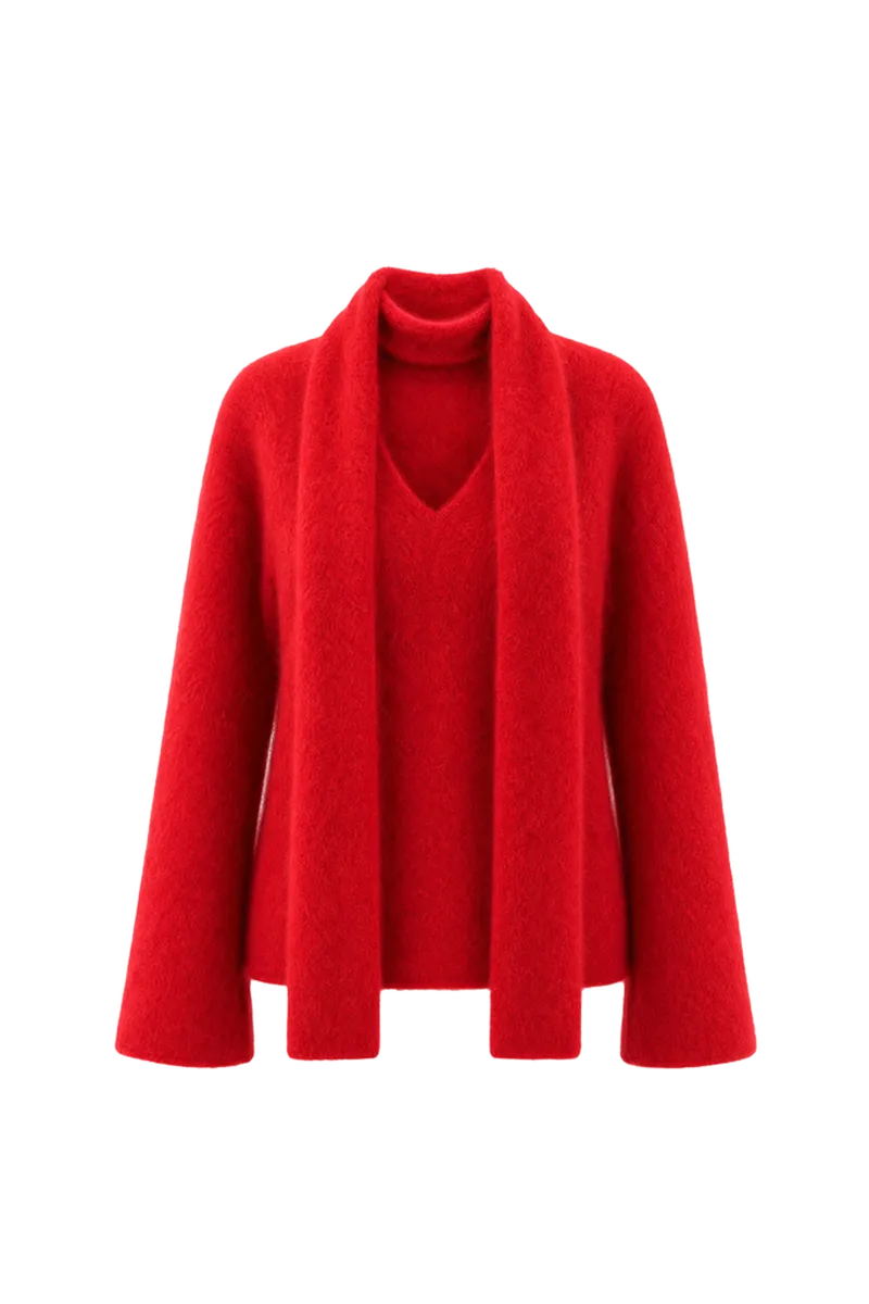 Hunter Scarf Wool Knit
