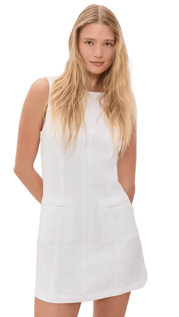 Citron Linen Dress