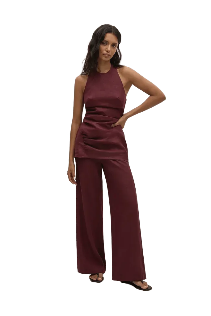 Fia Top Bordeaux - Final Sale
