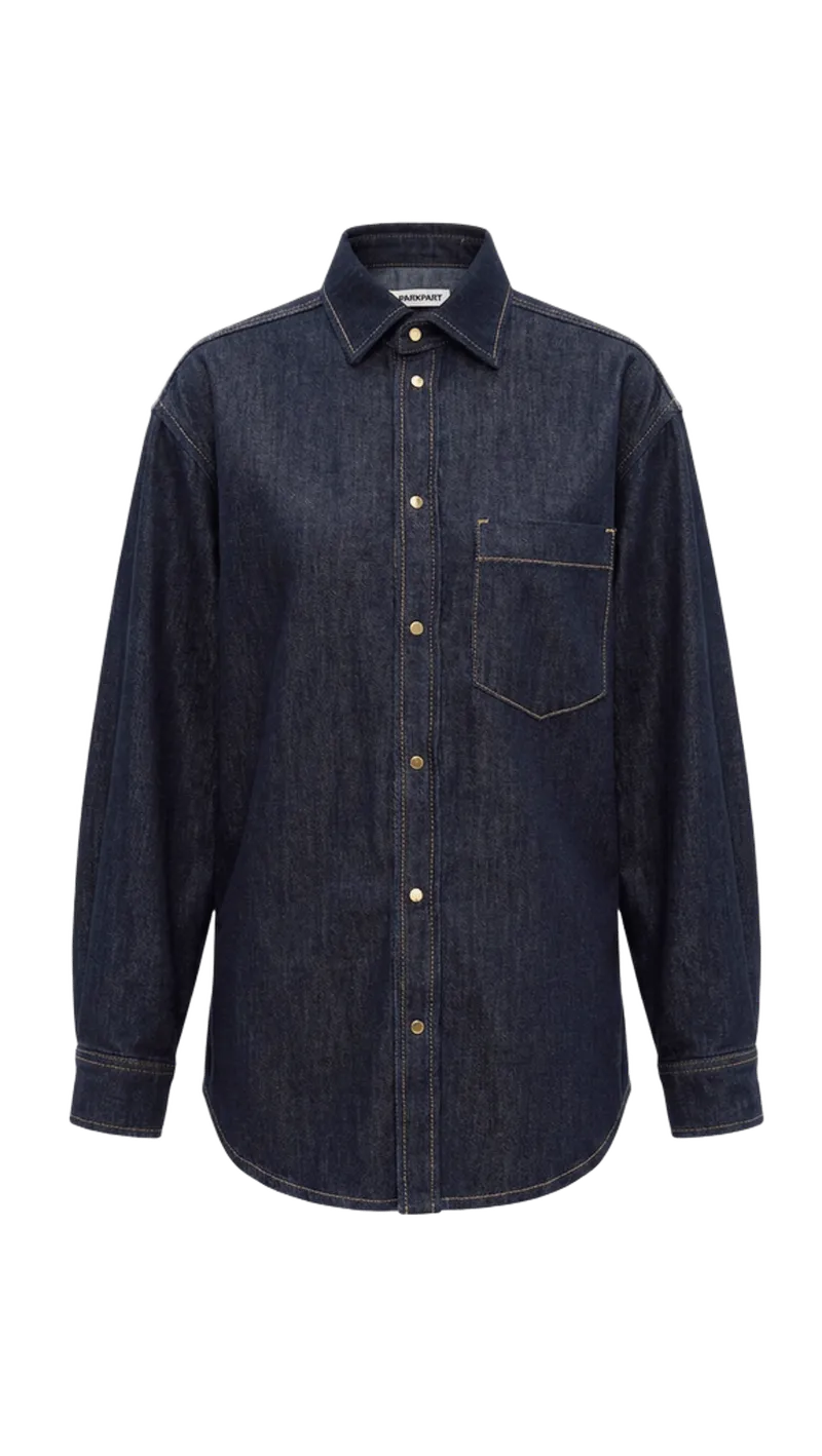 Anne Rouche Tailored Denim Shirt