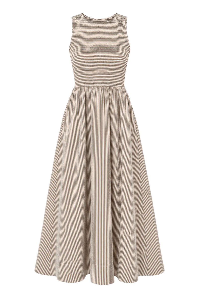Darcy Seersucker Maxi Dress