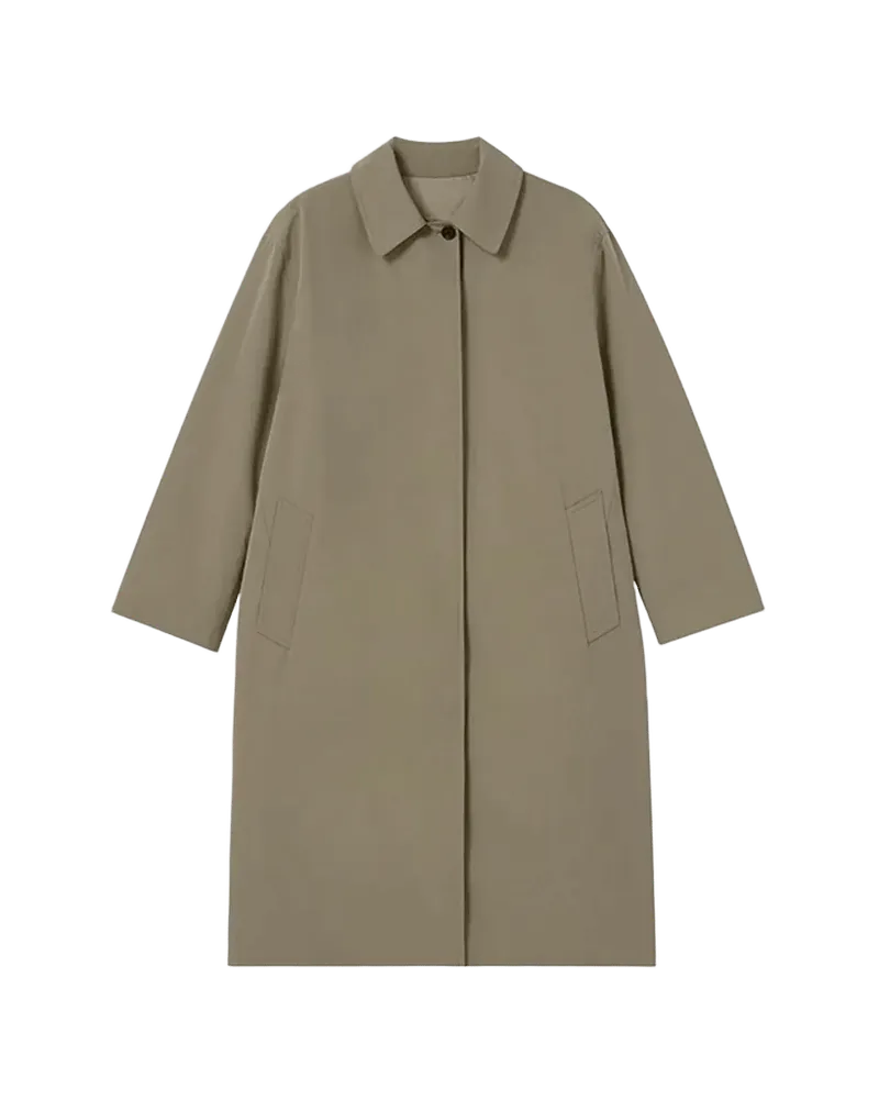 COTTON SILK TRENCH