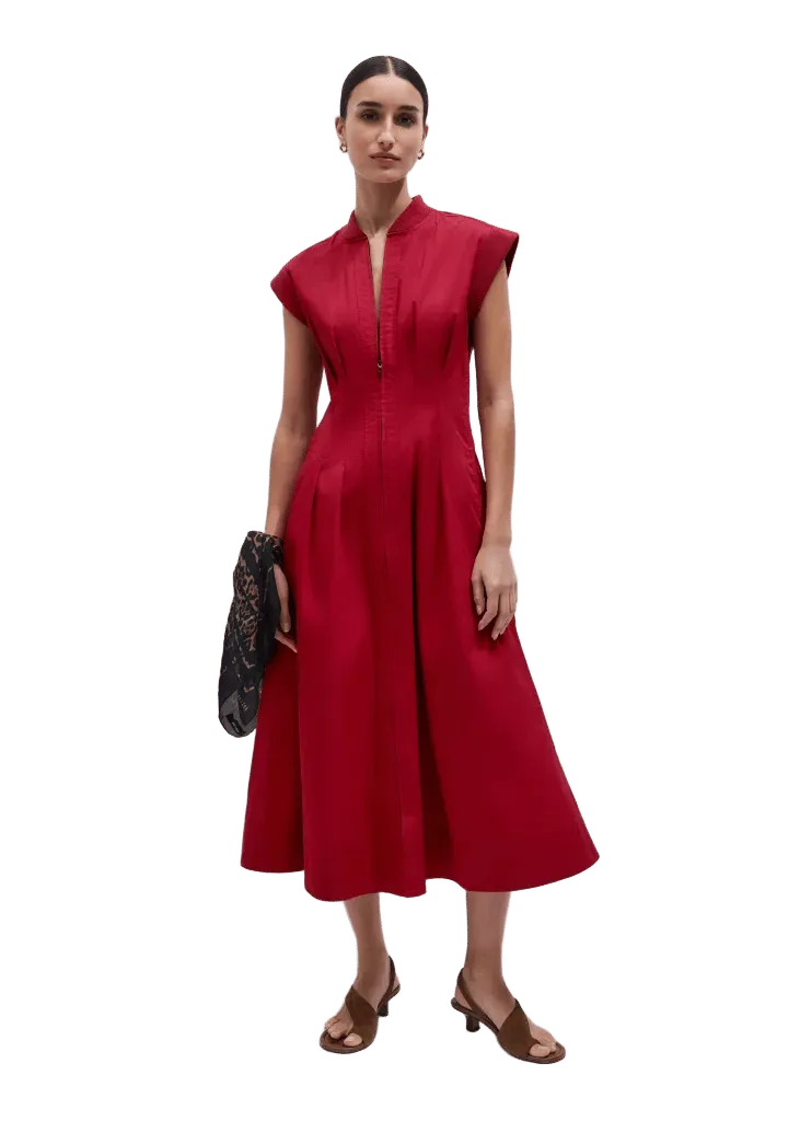 Sporty Smart Midi Dress