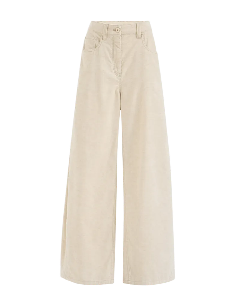 Wide trousers