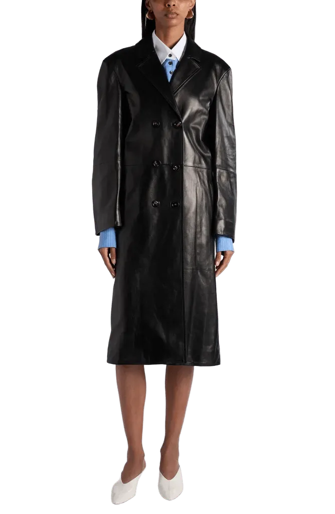Nappa Leather Coat