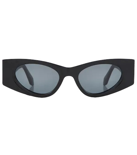 Logo oval sunglasses