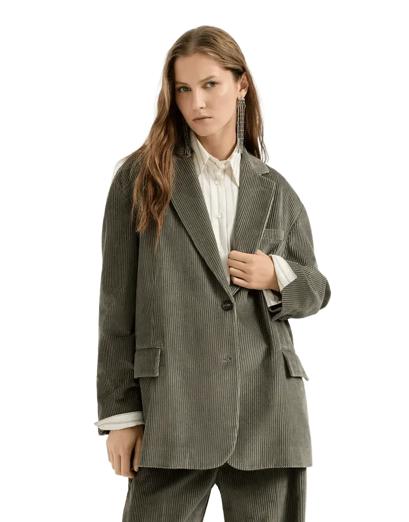 Corduroy blazer