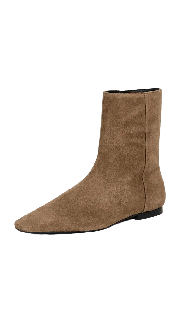 Remy Flat Ankle Boots
