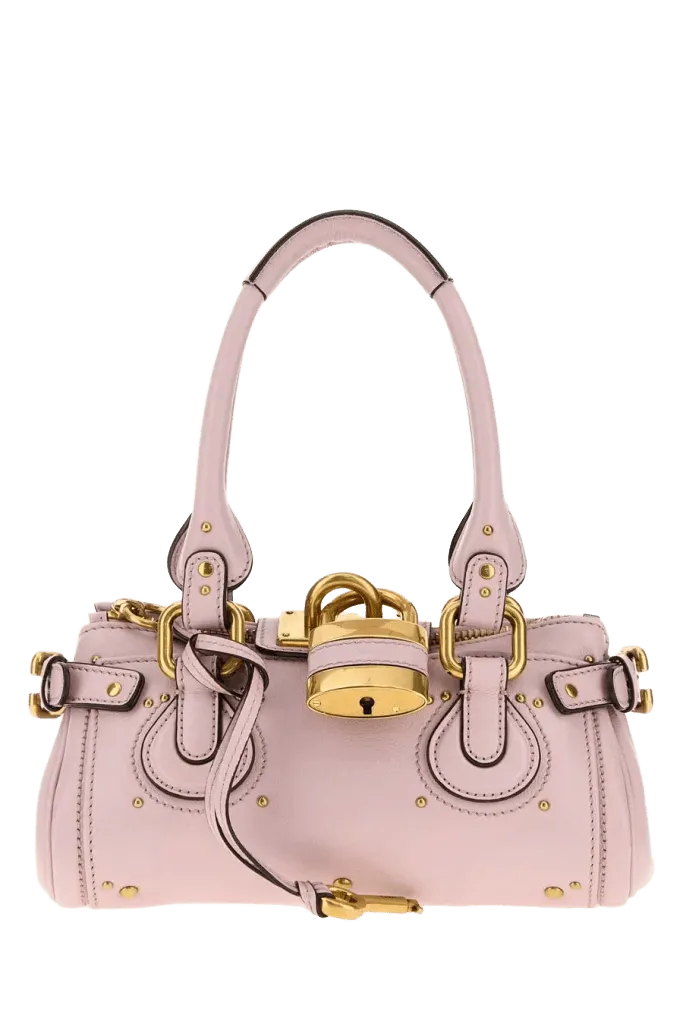 Chloé Paddington Shoulder Bag — Pink