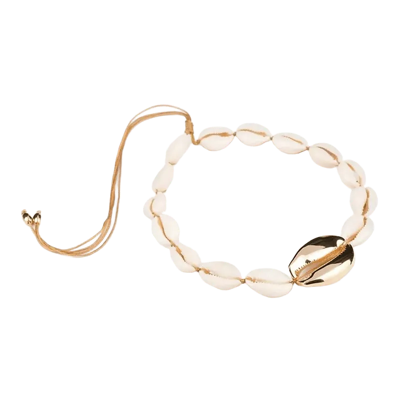 Concha Natural Puka Necklace